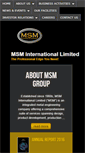 Mobile Screenshot of msmmgroup.com